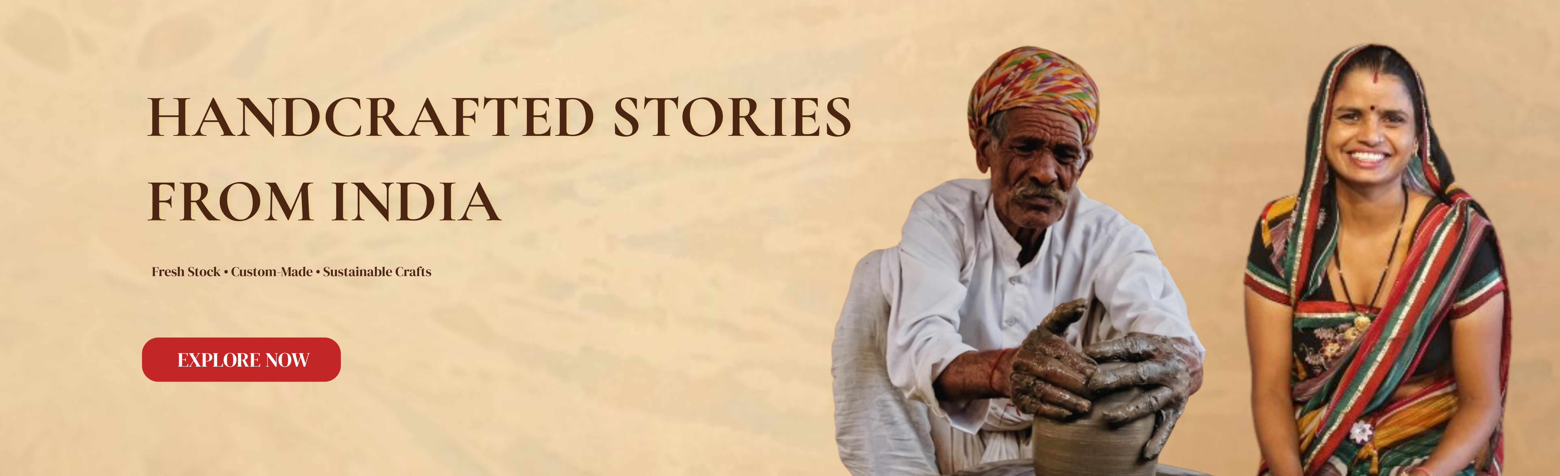 Weave Hand Handcrafted Banner